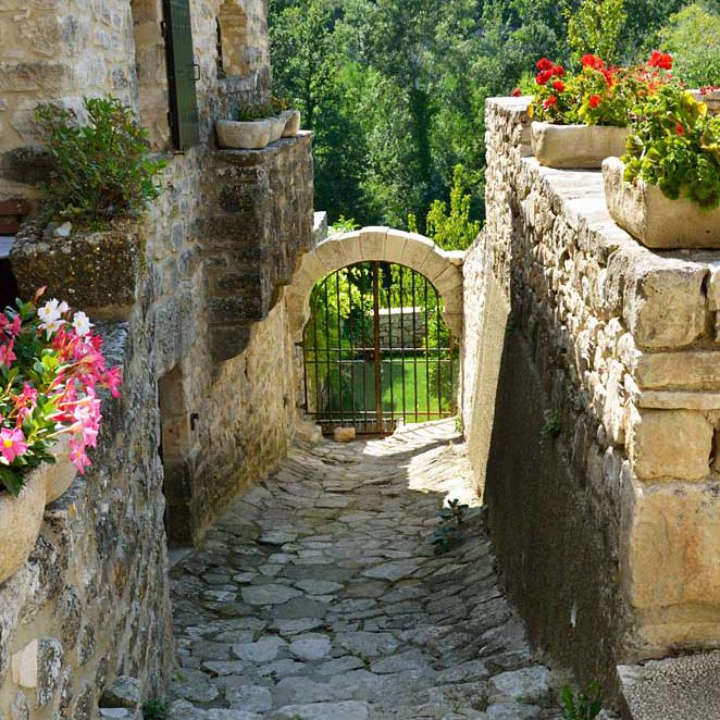 entrée d'une maison